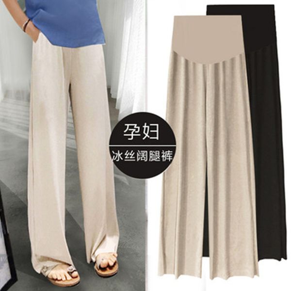 2020 new 9/10 length summer pregnance women pants thin elastic waist belly trousers for pregnant mother maternity loose pant, White
2020 new 9/10 length summer pregnance women pants thin elastic waist belly trousers for pregnant mother maternity loose pant, White