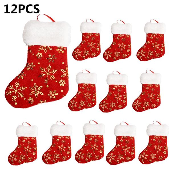 christmas mini stockings classic hanging plush socks gift storage stockings christmas tree pendant for decoration
christmas mini stockings classic hanging plush socks gift storage stockings christmas tree pendant for decoration