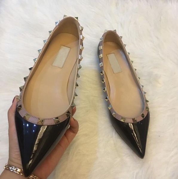 design stylish woman pointed patent leather shoes with flat shoe party and daily flat shoes women ladies dress shoes women sandal, Black
design stylish woman pointed patent leather shoes with flat shoe party and daily flat shoes women ladies dress shoes women sandal, Black