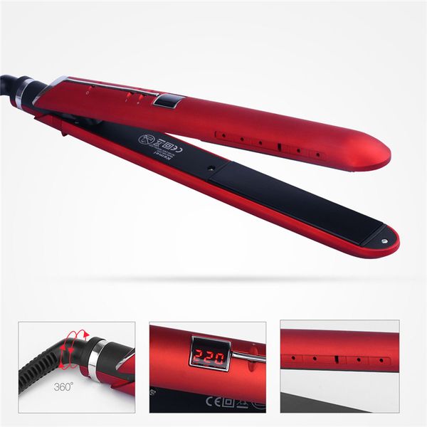 tourmaline ceramic fast heating curling iron led digital straightener temperature control wide plate big wave hair curler roller
tourmaline ceramic fast heating curling iron led digital straightener temperature control wide plate big wave hair curler roller