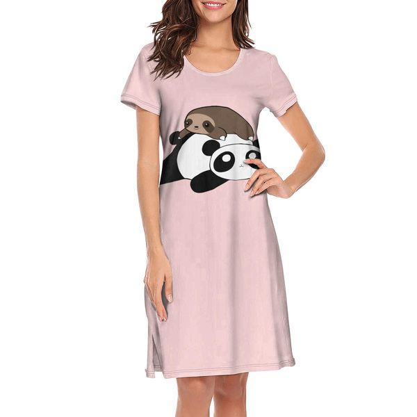 ночные рубашки для женщин panda любви младенца лень печати прикольных короткий рукав nightdress сладкий пирог dancing панда смазливая объяти, Black;red
ночные рубашки для женщин panda любви младенца лень печати прикольных короткий рукав nightdress сладкий пирог dancing панда смазливая объяти, Black;red