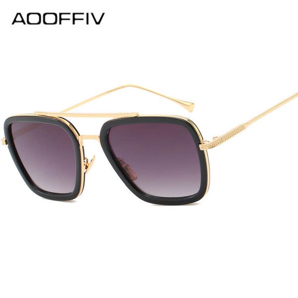 High quality brand sunglasses European and American iron man metal sunglasses square punk glasses designer driving sports sunglasses packagi
High quality brand sunglasses European and American iron man metal sunglasses square punk glasses designer driving sports sunglasses packagi