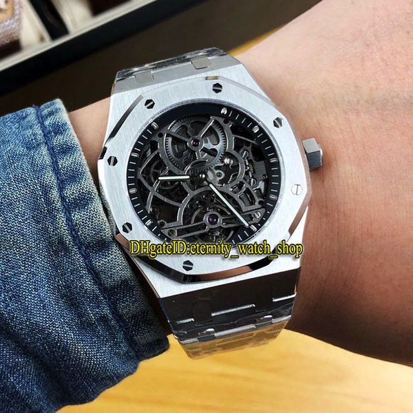 version royal series 26511pt.oo.1220pt.01 skeleton dial tourbillon mechanical hand-winding 28800 vph mens watch sapphire luxury watches, Slivery;brown
version royal series 26511pt.oo.1220pt.01 skeleton dial tourbillon mechanical hand-winding 28800 vph mens watch sapphire luxury watches, Slivery;brown