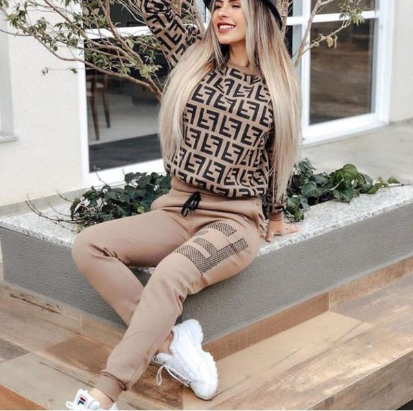 f letters women two piece outfits long sleeve crew neck pullover and pants set printed tracksuit streetwear fashion suit c668, Gray
f letters women two piece outfits long sleeve crew neck pullover and pants set printed tracksuit streetwear fashion suit c668, Gray