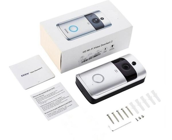 doorbell home security video hd wireless connection camera two-way audio wide angle lens night vision, Black;white
doorbell home security video hd wireless connection camera two-way audio wide angle lens night vision, Black;white