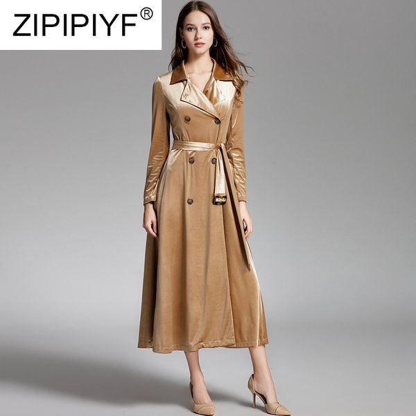 fashion women winter long coats velvet double-breasted solid color trench casual female noble coat with adjustable belt z042, Tan;black
fashion women winter long coats velvet double-breasted solid color trench casual female noble coat with adjustable belt z042, Tan;black