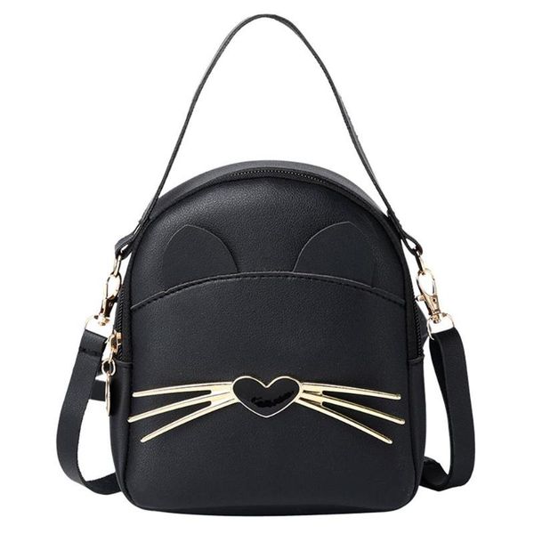 women pu leather mini crossbody backpack cartoon print cute cat korean shoulder backpack girls small daily purse
women pu leather mini crossbody backpack cartoon print cute cat korean shoulder backpack girls small daily purse