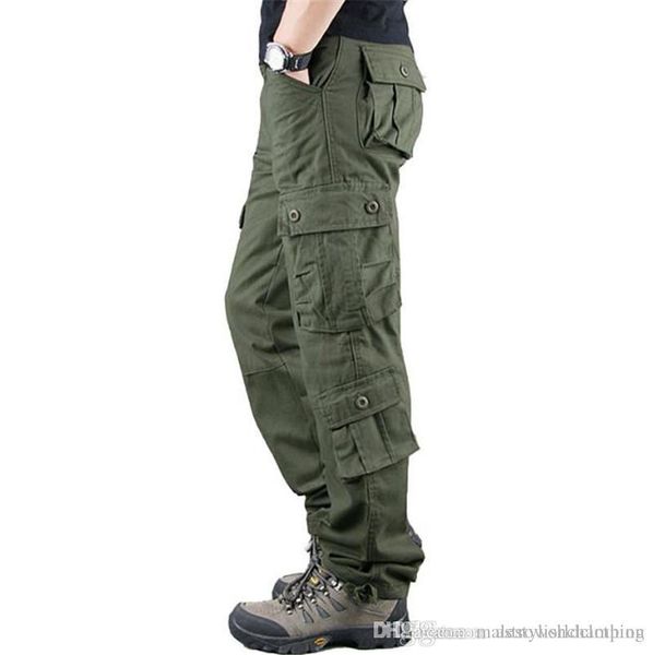designer mens cargo pants army green long straight loose mens jogger trousers outdoor mid waist male clothing, Black
designer mens cargo pants army green long straight loose mens jogger trousers outdoor mid waist male clothing, Black