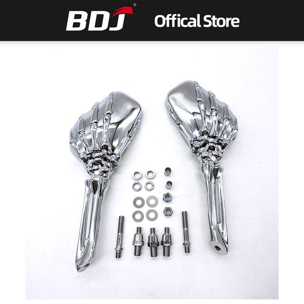 bdj skull skeleton motorcycle rearview side rear view mirrors for yamaha cruiser softail sportster
bdj skull skeleton motorcycle rearview side rear view mirrors for yamaha cruiser softail sportster