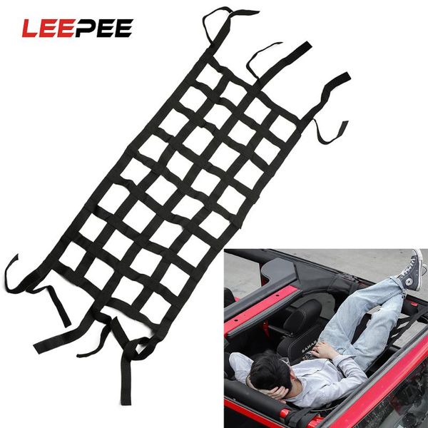 leepee car roof storage net mesh cargo net for wrangler hammock bed rest network cover retrofit accessories tail box
leepee car roof storage net mesh cargo net for wrangler hammock bed rest network cover retrofit accessories tail box