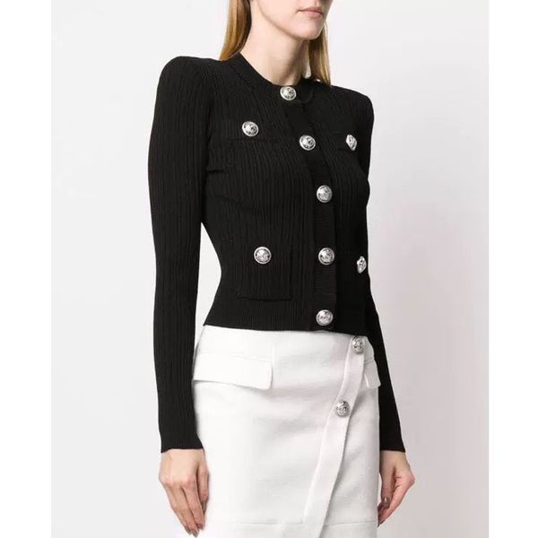 women's knits & tees 4.27 european tide slim knitted cardigan short coat temperament o-neck long sleeve metal button decoration, White
women's knits & tees 4.27 european tide slim knitted cardigan short coat temperament o-neck long sleeve metal button decoration, White