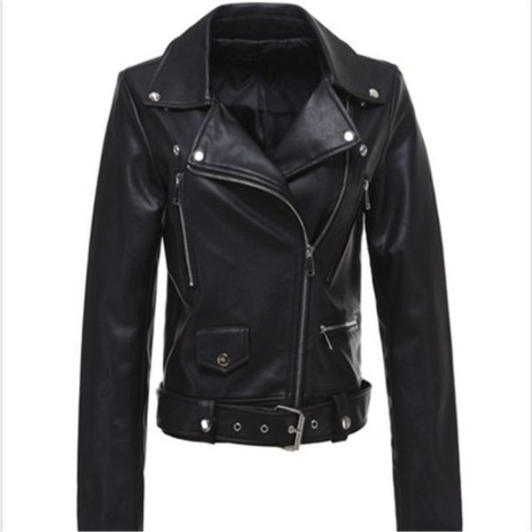 faux leather pu jacket women spring autumn fashion motorcycle jacket black faux leather coats outerwear 2019 coat hot
faux leather pu jacket women spring autumn fashion motorcycle jacket black faux leather coats outerwear 2019 coat hot
