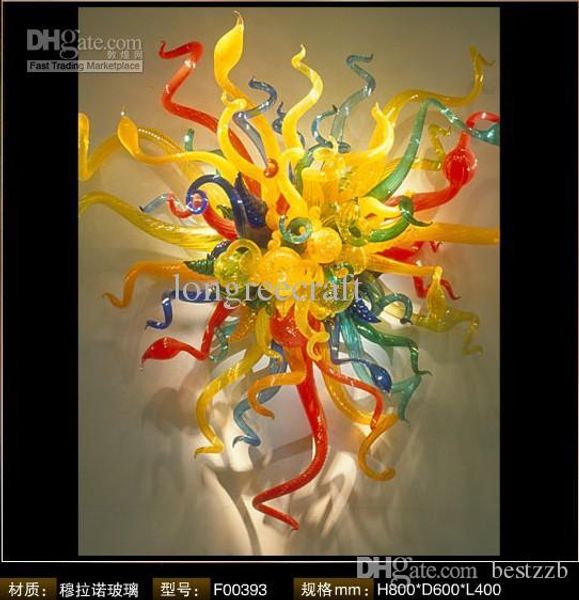 hand blown glass wall lamp european home decoration light colorful led wall sconce for living room dining room-lrw008
hand blown glass wall lamp european home decoration light colorful led wall sconce for living room dining room-lrw008