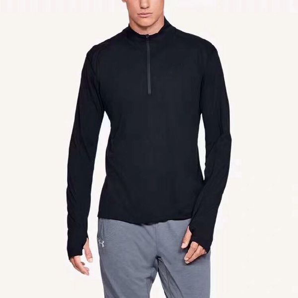 стильный ua мужской половины молнии с длинным рукавом футболка быстро высыхает дышащий растянуть фитнес стоячего воротник кнопки большого па, White;black
стильный ua мужской половины молнии с длинным рукавом футболка быстро высыхает дышащий растянуть фитнес стоячего воротник кнопки большого па, White;black