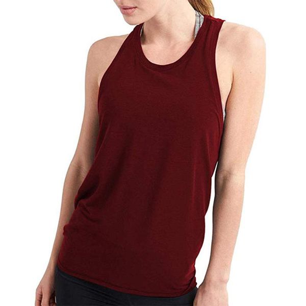 solid gyms sport tank summer o neck women t shirt fitness pullover casual running sleeveless open back, White
solid gyms sport tank summer o neck women t shirt fitness pullover casual running sleeveless open back, White