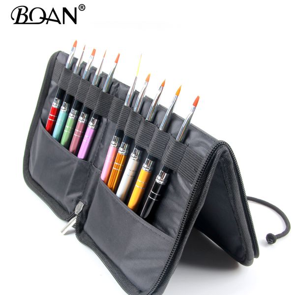 bqan nail brush holder storage case bag cosmetic pen black makeup manicure nail art tool accessory(bag only ,not including tool
bqan nail brush holder storage case bag cosmetic pen black makeup manicure nail art tool accessory(bag only ,not including tool