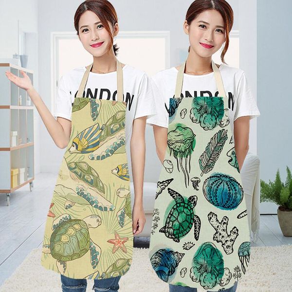 1pcs printed polyester apron woman bibs home cooking baking coffee shop cleaning aprons kitchen accessory
1pcs printed polyester apron woman bibs home cooking baking coffee shop cleaning aprons kitchen accessory