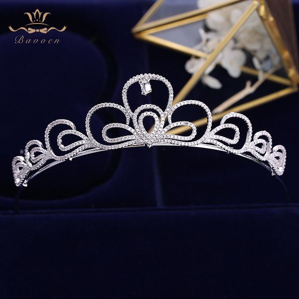 bavoen simple pendant zircon brides tiaras crowns crystal european gold hairbands wedding hair accessories, Golden;white
bavoen simple pendant zircon brides tiaras crowns crystal european gold hairbands wedding hair accessories, Golden;white