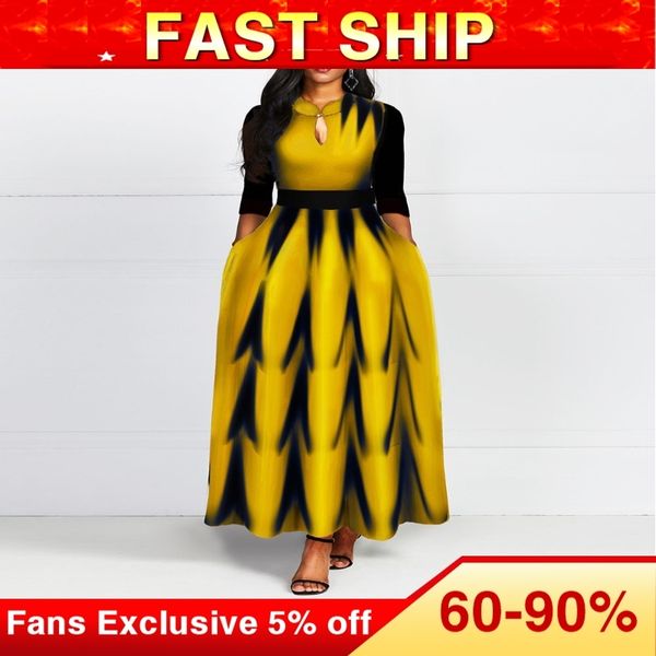 yellow long a line dress elegant african 2020 spring print office lady dinner normal women dresses robe casual fashion vestiods, Black;gray
yellow long a line dress elegant african 2020 spring print office lady dinner normal women dresses robe casual fashion vestiods, Black;gray