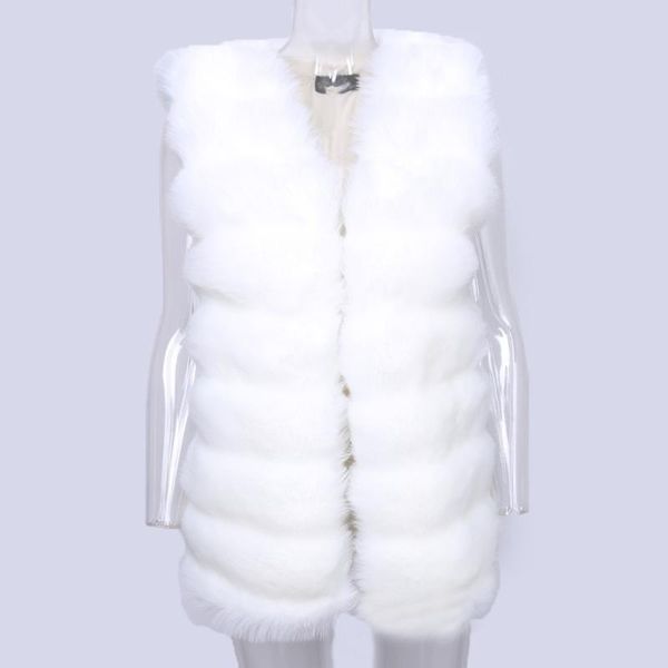women's fur & faux gaoke women vest stitching female outerwear coat winter warm vests jacket clothes, Black
women's fur & faux gaoke women vest stitching female outerwear coat winter warm vests jacket clothes, Black