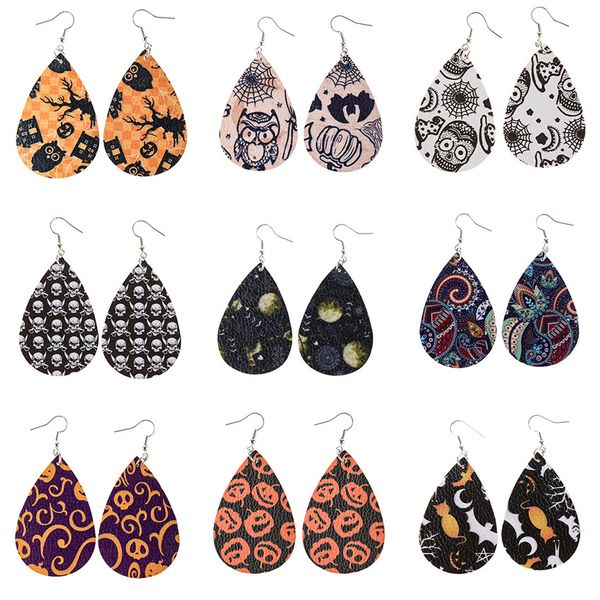 halloween christmas pu leather earrings waterdrop skull pumpkin spider owl pattern double sided pendant ear hook eardrop women jewelry gifts, Silver
halloween christmas pu leather earrings waterdrop skull pumpkin spider owl pattern double sided pendant ear hook eardrop women jewelry gifts, Silver