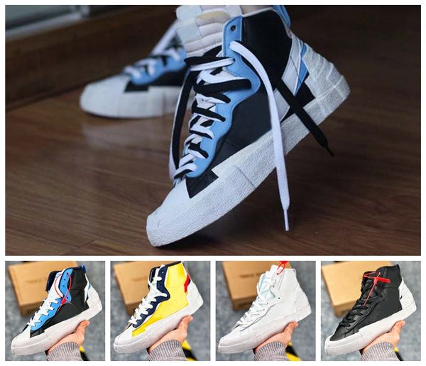 дизайнер sacai x наложение с dunk blazer mid повседневная обувь женщины мужские кроссовки спортивные коньки trailblazers des chaussures двой, White;red
дизайнер sacai x наложение с dunk blazer mid повседневная обувь женщины мужские кроссовки спортивные коньки trailblazers des chaussures двой, White;red