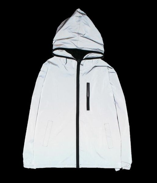 yizlo 3m full reflective jacket men / women harajuku windbreaker jackets hooded hip-hop streetwear night shiny coats 3m jacket, Black;brown
yizlo 3m full reflective jacket men / women harajuku windbreaker jackets hooded hip-hop streetwear night shiny coats 3m jacket, Black;brown