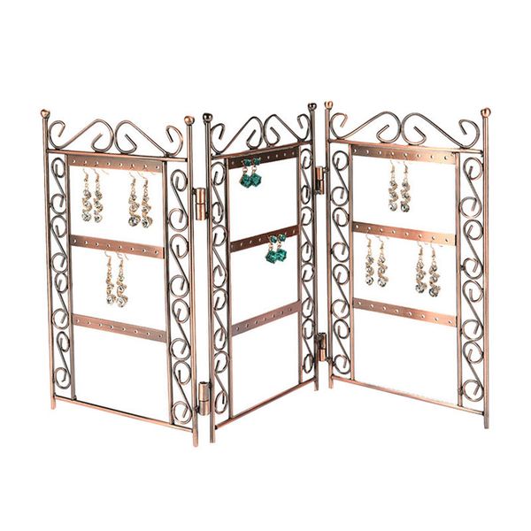 jewelry organizer folding earrings display stand wrought iron jewelry storage rack earring stud organizer, Pink;blue
jewelry organizer folding earrings display stand wrought iron jewelry storage rack earring stud organizer, Pink;blue
