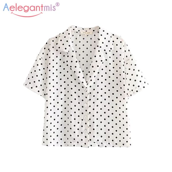 aelegantmis 2019 summer new elegant white women chiffon blouse fashion dot print short sleeve blouses ladies casual shirts
aelegantmis 2019 summer new elegant white women chiffon blouse fashion dot print short sleeve blouses ladies casual shirts
