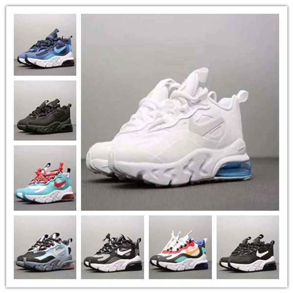 2019 colors kid shoes design 27s react ii air kids shoes youth kids trainers infant boys or girls outdoor running shoes euro size 24-35, Black
2019 colors kid shoes design 27s react ii air kids shoes youth kids trainers infant boys or girls outdoor running shoes euro size 24-35, Black