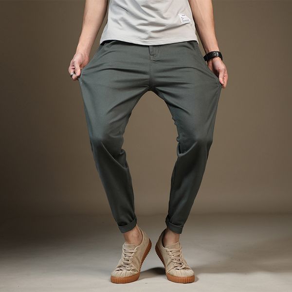 plus size 28-48 spring autumn cargo pant men casual solid color cotton breathable trousers men korean clothes harem pencil pants, Black
plus size 28-48 spring autumn cargo pant men casual solid color cotton breathable trousers men korean clothes harem pencil pants, Black