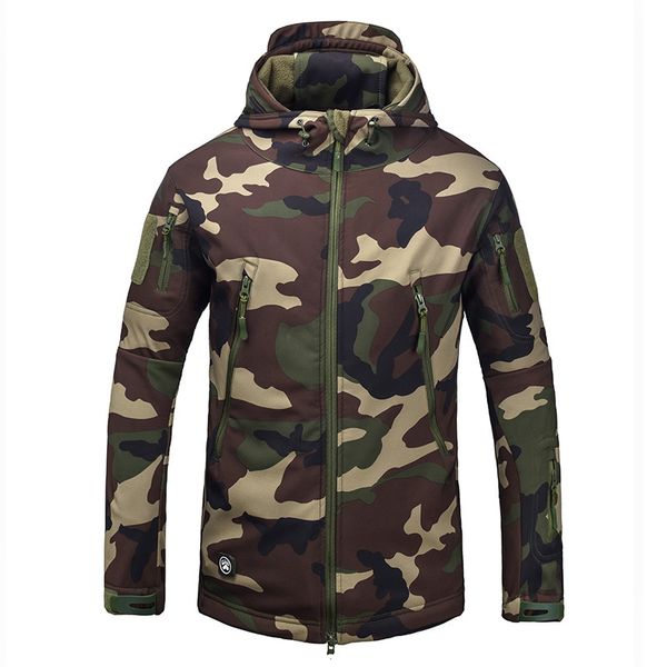 new brand clothing autumn winter men's army camouflage fleece jacket army tactical clothing multicam male camouflage windbreakers, Black;green
new brand clothing autumn winter men's army camouflage fleece jacket army tactical clothing multicam male camouflage windbreakers, Black;green