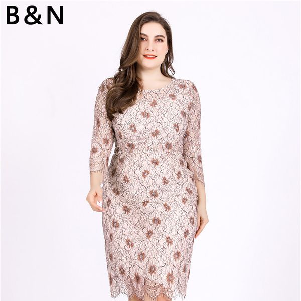 b&n floral lace dress hollow -6xl large size short dress women cloth nightgown summer flowers knee sheath, Black;gray
b&n floral lace dress hollow -6xl large size short dress women cloth nightgown summer flowers knee sheath, Black;gray