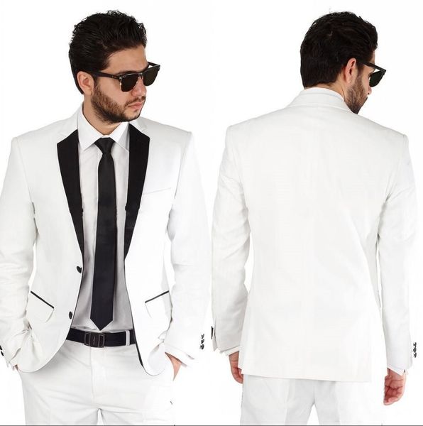 costume homme mariage tailored white wedding tuxedos groomsmen mens suits wedding groom man blazer (jacket+pants), White;black
costume homme mariage tailored white wedding tuxedos groomsmen mens suits wedding groom man blazer (jacket+pants), White;black