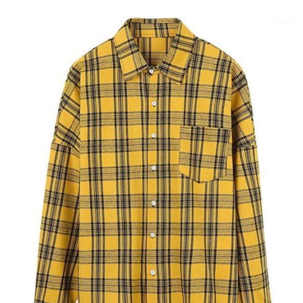 men's casual shirts men designer fashion plaid loose style long sleeved blouse street shirts1, White;black
men's casual shirts men designer fashion plaid loose style long sleeved blouse street shirts1, White;black