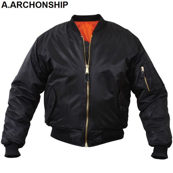 ma1 men winter warm military airborne flight tactical bomber jacket army air force fly pilot jacket aviator motorcycle down coat, Black;brown
ma1 men winter warm military airborne flight tactical bomber jacket army air force fly pilot jacket aviator motorcycle down coat, Black;brown