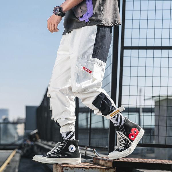 2019 spring and summer new korean casual men's high-quality fashion hip-hop pants color cotton large size joggers best, Black
2019 spring and summer new korean casual men's high-quality fashion hip-hop pants color cotton large size joggers best, Black