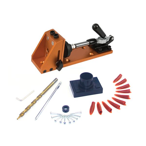 metal drill bit adapter set carpenter kit system inclined pocket hole drill bit clamp base woodworking tools bits
metal drill bit adapter set carpenter kit system inclined pocket hole drill bit clamp base woodworking tools bits