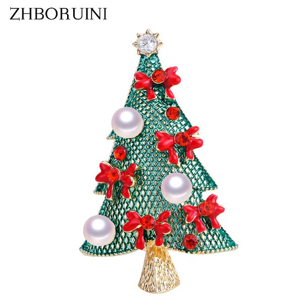 zhboruini 2019 natural pearl brooch christmas tree pearl breastpin freshwater jewelry for women christmas gift accessories, Slivery;golden
zhboruini 2019 natural pearl brooch christmas tree pearl breastpin freshwater jewelry for women christmas gift accessories, Slivery;golden