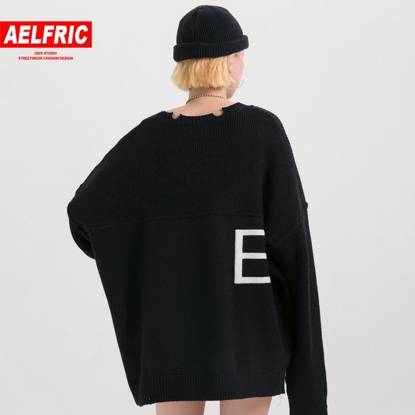 aelfric vintage letter knitted hole women gothic sweater harajuku hip hop fashion casual famale pullover outwear streetwear, White;black
aelfric vintage letter knitted hole women gothic sweater harajuku hip hop fashion casual famale pullover outwear streetwear, White;black