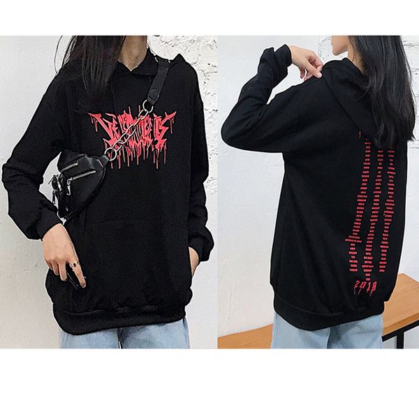 halloween sweatshirt womens hoodies flame printing hooded with pocket pullovers long sleeve sweatshirt gothic punk style moletom, Black
halloween sweatshirt womens hoodies flame printing hooded with pocket pullovers long sleeve sweatshirt gothic punk style moletom, Black