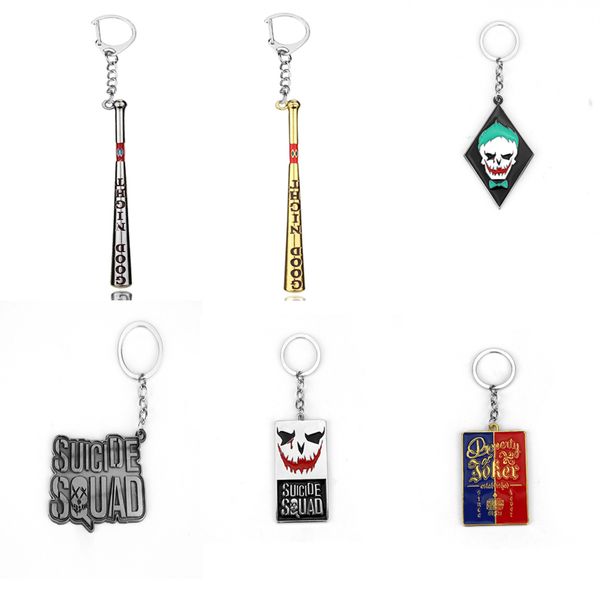suicide squad jewelry baseball bat good night test keychain quinn key rings gift for holder chaveiro car key chain, Silver
suicide squad jewelry baseball bat good night test keychain quinn key rings gift for holder chaveiro car key chain, Silver