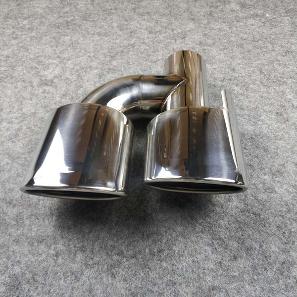 1 pair oval stainless steel exhaust pipe fit for all cars glossy silver exhaust system length 255 mm in 60mm out 95mm
1 pair oval stainless steel exhaust pipe fit for all cars glossy silver exhaust system length 255 mm in 60mm out 95mm