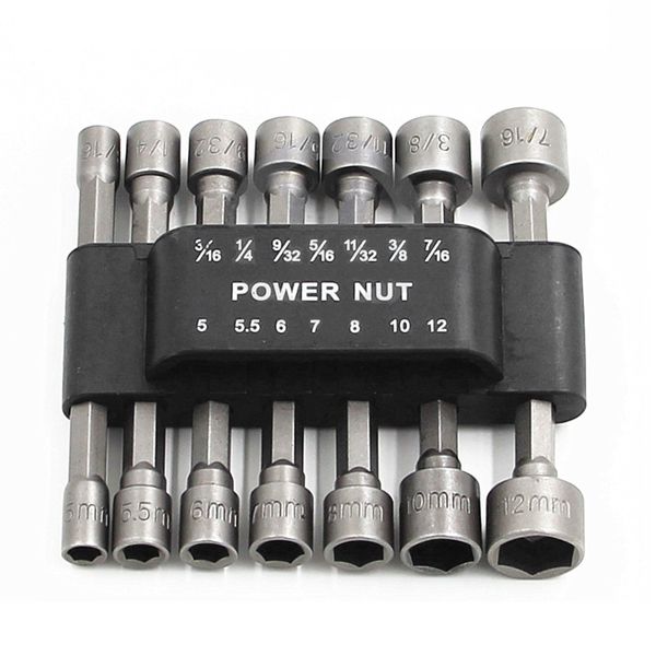 

14pcs hex handle wrench screwdriver set bit set for electric screwdriver hand tools power nut driver socket adapter
