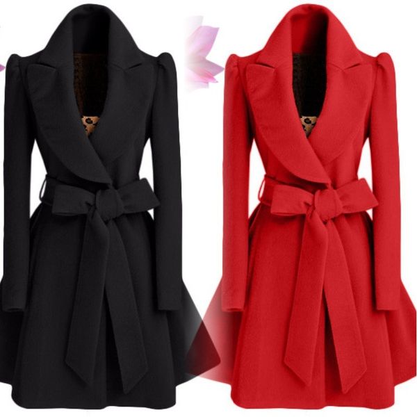 office lady long wool coat bat sleeved wool blend coat and jacket turn-down collar women coats autumn winter, Black
office lady long wool coat bat sleeved wool blend coat and jacket turn-down collar women coats autumn winter, Black