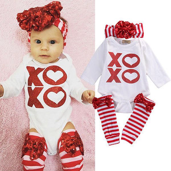 3pcs set newborn infant kids baby girl romper+leg warmer+headband clothes outfit set cotton baby clothing, White
3pcs set newborn infant kids baby girl romper+leg warmer+headband clothes outfit set cotton baby clothing, White
