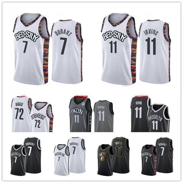 2020 mens city 11 kyrie irving brooklyn nba nets 7 kevin durant black white grey vintage basketball jerseys edition, Black;red
2020 mens city 11 kyrie irving brooklyn nba nets 7 kevin durant black white grey vintage basketball jerseys edition, Black;red