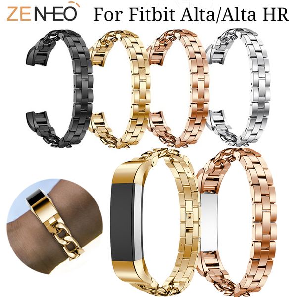 stainless steel watchband for fitbit alta/alta hr wrist band denim chain replacement for fitbit alta watches straps bracelet, Black;brown
stainless steel watchband for fitbit alta/alta hr wrist band denim chain replacement for fitbit alta watches straps bracelet, Black;brown