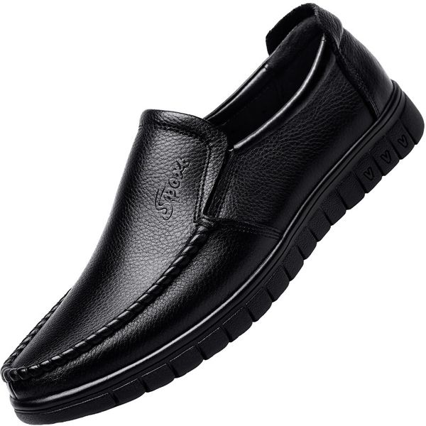 new fashion spring autumn men dress shoes business male leather shoes solid color men work slip-on round toe 2020, Black
new fashion spring autumn men dress shoes business male leather shoes solid color men work slip-on round toe 2020, Black