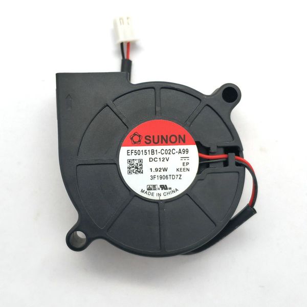 новые оригинальные для sunon ef50151b1-c02c-a99 dc12v 1.92w 50 * 15mm 2lines прочный двойной шариковый подшипник вентилятора охлаждения
новые оригинальные для sunon ef50151b1-c02c-a99 dc12v 1.92w 50 * 15mm 2lines прочный двойной шариковый подшипник вентилятора охлаждения